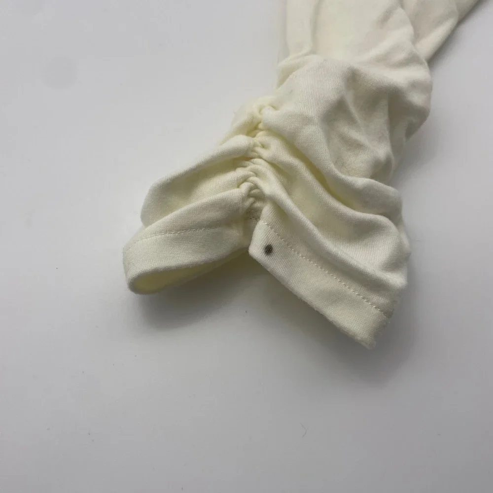 Vintage White Dress Gloves‎ Lot of 2 Pairs Formal Costume Party Short Stretch